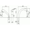 Novaservis Vanová baterie Metalia 57 chrom 57045,0