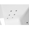 Polysan EVIA L HYDRO 170 x 100 x 47 cm 21611H hydromasážní vana