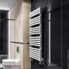 A-Interiéry Coburg C 7050 koupelnový radiátor 72,5 x 57,5 cm bílý