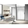 Hopa BELVER BLACK 100 x 195 cm BCBELV10BC sprchové dveře