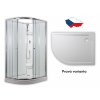 Arttec SIRIUS - sprchový box model 2 chinchila pravá PAN04554