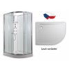 Arttec SIRIUS - masážní sprchový box model 5 chinchila levá PAN04557