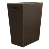 Sapho Eco Pelle koš na prádlo 43 x 48 x 26 cm hnědý 2462DB