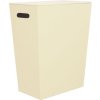 Sapho Eco Pelle koš na prádlo 47 x 30 x 60 cm krémový 2463CR