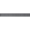 Alcaplast PURE-950BLACK Rošt pro liniový podlahový žlab - černý matný