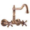Slezák Rav Morava Retro MK102.5/28SM dřezová baterie 150 mm stará mosaz