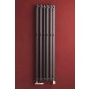 PMH Pluto 385 x 1500 mm P2BL/6 koupelnový radiátor černá mat