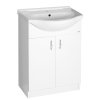 Aqualine Simplex Eco 65 63 x 83,5 x 30,7 cm SIME650 umyvadlová skříňka včetně umyvadla HF065