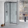Polysan Altis Line Black 150 cm AL4212B sprchové dveře