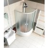 Aqualine B93 panel čelní k hluboké vaničce 90 x 90 cm výška 375 cm bílá