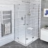 Polysan FORTIS LINE 80 x 90 cm FL1080LFL1090R sprchový kout