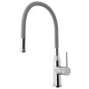 Sapho SILI SR414 dřezová baterie flexi ramínko stříbrná/chrom