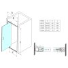 Gelco SIGMA SIMPLY 80 cm GS3888 sprchové dveře