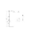 7811 podomitkovy sprchovy set slim modernvarium ii cerna