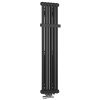 Sapho FEDE 1500 x 306 mm IR191 otopné těleso 6 seg. černá mat
