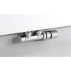 Sapho TWIN připojovací sada ventilů termostatická pro středové připojení 50 mm chrom CP3010S