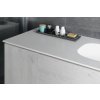 Sapho TREOS 131,6 x 51,3 cm umyvadlo Rockstone bílá mat TS132-0101-L
