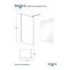 13499 walk in sprchovy kout eco n black