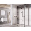 Ravak Walk-In Corner zástěna 110 x 80 cm černá transparent GW1CD4300Z1