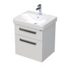 Intedoor Sonata 60 skříňka s umyvadlem Smyle Square 60 cm bílá lesk