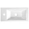 Aqualine ALMA umývátko 50x24,5 cm keramika bílá HF090