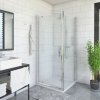 Roth Proxima Line čtvercový sprchový kout 80 x 80 x 200 cm brillant transparent PXDO1N/800_PXBN/800_br_tr