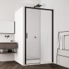 SanSwiss TOP-LINE S 150 cm dveře pravé - černý/sklo Transparent TLS2D1500607
