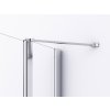 SanSwiss DIVERA 180 cm pevná stěna walk-in - aluchrom/sklo Transparent D22WI31805007