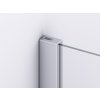 SanSwiss DIVERA 180 cm pevná stěna walk-in - aluchrom/sklo Transparent D22WI31805007