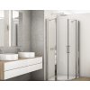 SanSwiss DIVERA 180 cm pevná stěna walk-in - aluchrom/sklo Transparent D22WI31805007
