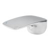 Mereo Eve nástěnná baterie 150mm s otoč ramínkem a tyčí pro ruční a talířovou sprchu bez příslušenství mosaz chrom CBE60101SE