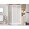 Ravak Supernova sprchové dveře trojdílné ASDP3-120 x 198 cm bílá+pearl 00VG01R211