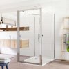Mereo Lima sprchový kout obdélník pivot. dveře 2xboční stěna 80x100x80x190cm sklo Čiré 6mm ALU chrom CK87853K