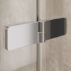 Mereo Novea sprchový kout obdélník 110x80 cm sklo Čiré dveře levé a pevný díl ALU chrom CK10514ZL