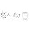 10229 wc sedatko adatto slim soft close hranate