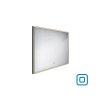 Nimco 13000 LED zrcadlo podsvícené 80 x 70 cm s dotykovým senzorem černá ZPC 13003V-90