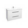 Krajcar KB Balance koupelnová skříňka s umyvadlem 80 x 65 x 45.5 cm bílá KB100