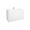 Krajcar PKJ Just koupelnová skříňka se zápustným umyvadlem 105 x 65 x 55 cm bílá PKJ105