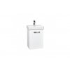 Krajcar KPS K Pro S koupelnová skříňka s umyvadlem 45 x 65 x 34 cm otevírání pravé bílá KPSK45