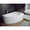 Besco Rima asymetrická vana 130 x 85 cm pravá bílá VANRIM130P