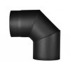 Koleno kouřové 160/90° 1,5mm černé 654411