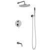 35947 podomitkovy sprchovy set veo chrom