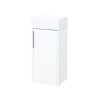 Mereo Vigo koupelnová skříňka s umývátkem 33 x 71 x 29 cm MDF/lamino bílá CN350