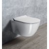 GSI Pura ECO závěsná WC mísa 55 x 36 cm swirlflush extraGlaze bílá 880711