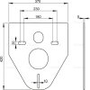 Alcaplast AM115/1000 Renovmodul komplet k zazdění se závěsným WC Creavit STANDARD TP320 + bidet 2v1