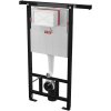 Alcaplast AM102/1120 Jádromodul komplet do bytových jader se závěsným WC Creavit TERRA TP325 + bidet 2v1