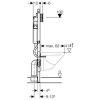 Geberit Duofix Speciál 111.355.00.5 komplet do bytových jader se závěsným WC Creavit STANDARD TP320 + bidet 2v1