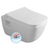 Bruckner Walter závěsná WC mísa Rimless 37 x 52,5 cm bílá 201.502.0