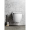 Isvea Sentimenti závěsná WC mísa 36 x 51 cm Rimless integrovaný ventil a bidet. sprška bílá 10ARS1010