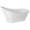 Polysan LUTON volně stojící vana 159 x 73 x 79, 9 cm bílá 93867